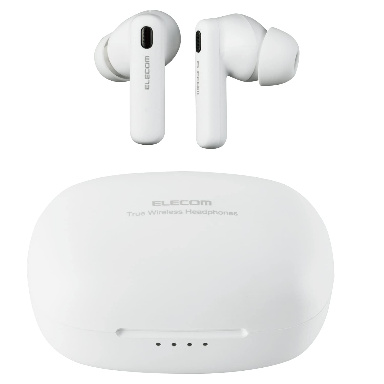 

ELECOM Беспроводные Bluetooth Наушники-вкладыши с шумоподавлением AAC Полностью белые LBT-TWS13WH, 5.2, Шумоподавление, Совместимые, Легкие, Беспроводные, Внутриканальные, белый