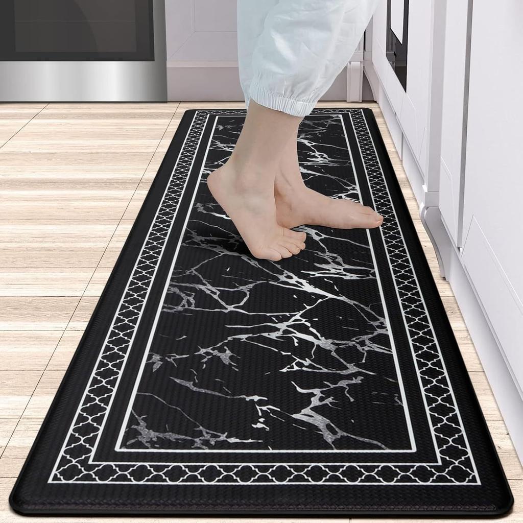 1PC Mushroom Forest Pattern Kitchen Rug Non-Slip Door Mats Pop Design Bathroom Rug Bath Mat Carpet for Home Sink Laundry Decor