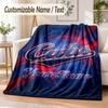 Personalisierte Flanelldecke mit Chicago Cubs Aufdruck, warme, kuschelige Decke für Zuhause, Sofa, Bettwäsche