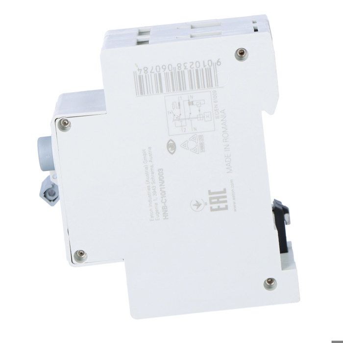 Disjoncteur combiné - EATON - HNB-C10/1N/003 - 6 kA - Type AC - 10 A