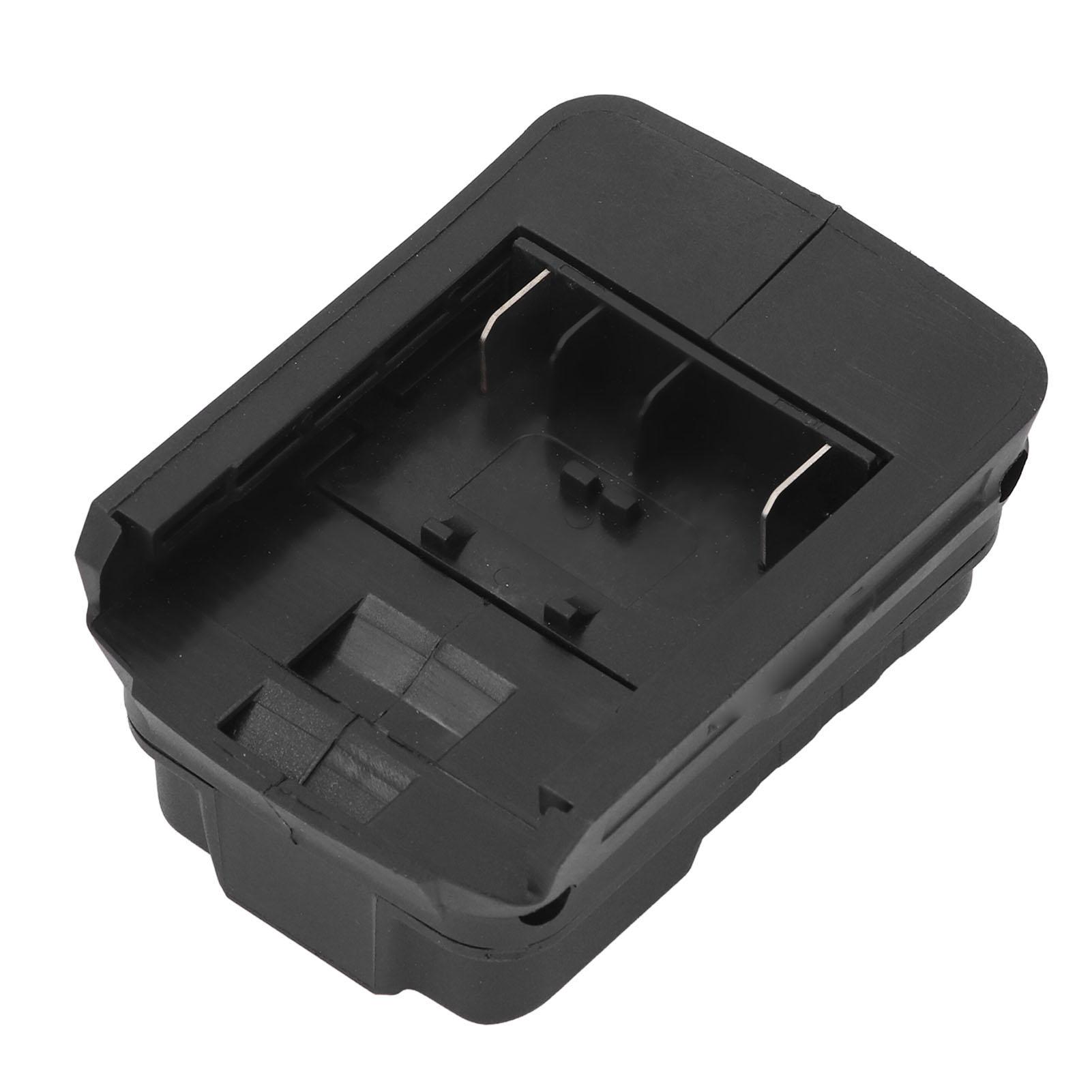 

Адаптер для зарядки аккумуляторов электроинструмента Портативный двойной USB-порт для быстрой зарядки Литий-ионный аккумулятор электроинструмента