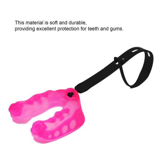 Teeth Guard Soft Protect Mouth EVA Teeth Sports Safety Adult Mouth Protector