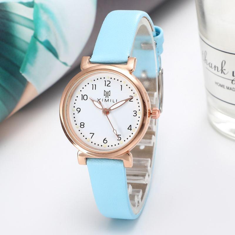 Women'S Watch Female Student Simple Middle School Student Luminous Women'S Quartz Watch Junior High School Student Watch