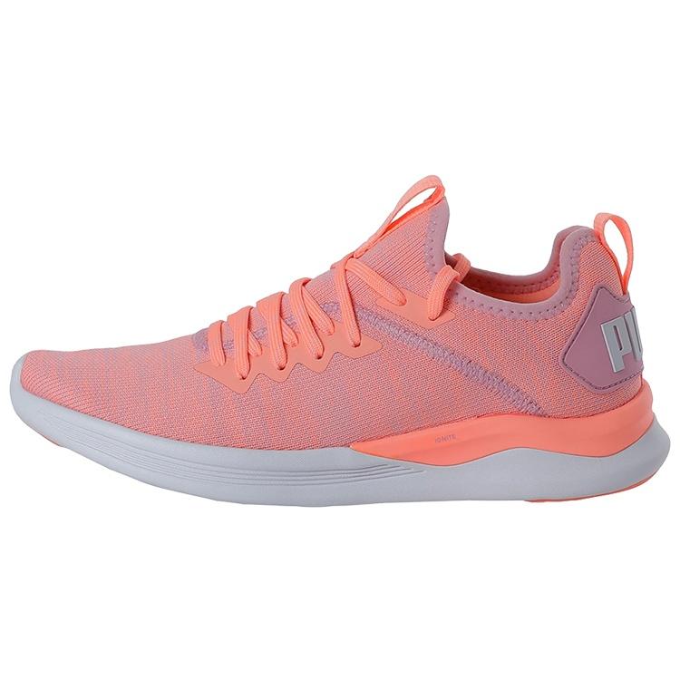 (WMNS) PUMA Ignite Flash Evoknit  Pink White Orange  Women s 190511-15 EU 35.5