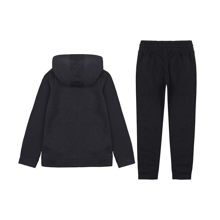 Nike Fleecefôret brodert logo avslappet sportsett barn aktivtøy svart BV3634-010