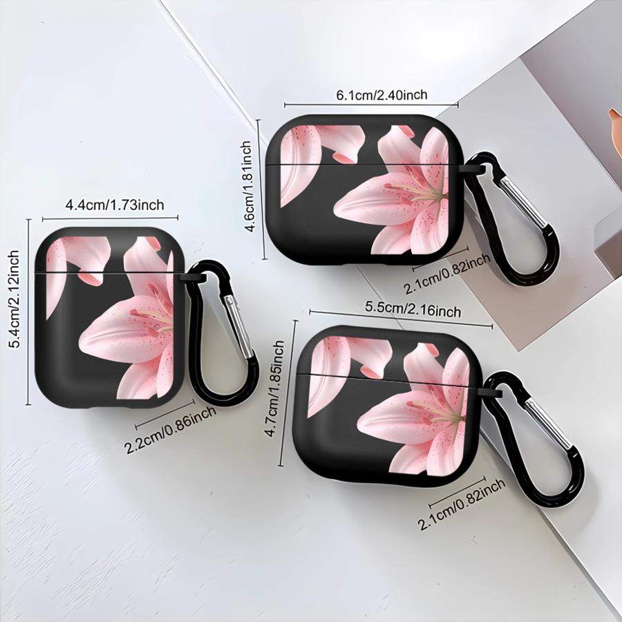 Case For Airpods Pro 1 Pro3 3 2 4 Pro2 Earphone Cases Cover Beautiful Flowers