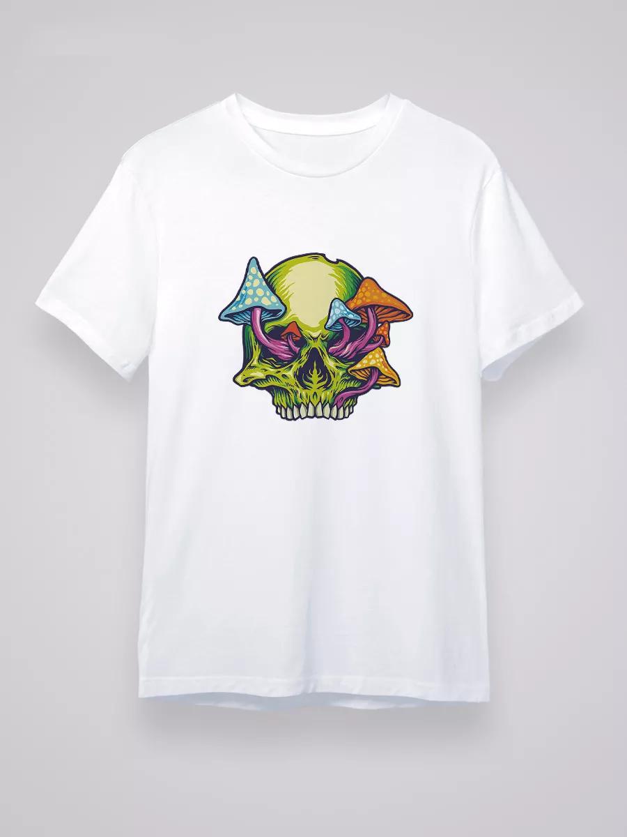 Mushrooms print T-shirt 2XL