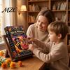 Birthday Gift for Boys Girls Day of The Dead Advent Calendar, 24-Day Countdown Miniature Village Keepsake Family Holiday Set, Collectible Figures