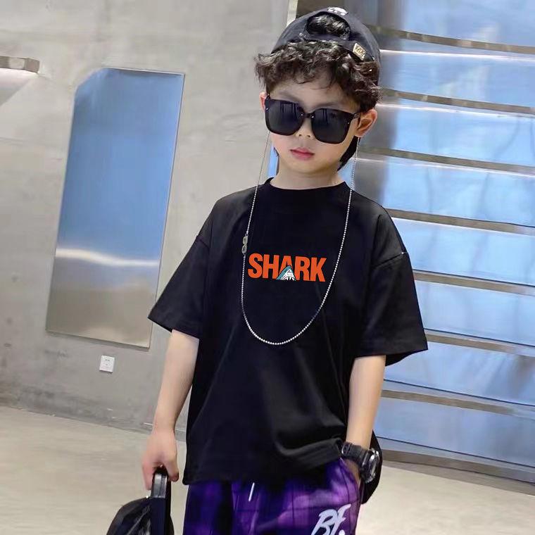 Boys' 2023 New Short-Sleeve T-Shirt - Stylish Summer Top for Kids
