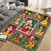 1pc Disney Cartoon Characters Pattern Carpet Area Rug Non-slip Carpet Hand Washable Floor Mat Suitable For Living Room Bedroom Home Decor