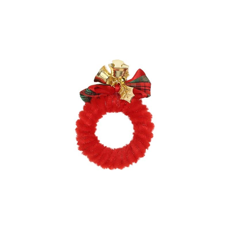 Christmas Velvet Bow Napkin Holders Elegant Versatile Handmade Tie Clips For Tableware Napkin Rings Perfect For Weddings Christmas Birthday Events