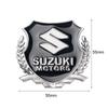 1/2pcs 3D Car Badge Metal Sticker Window Trunk Emblem Decoration Decal For Suzuki Ignis Swift Jimny Grand Vitara SX4 Accessories