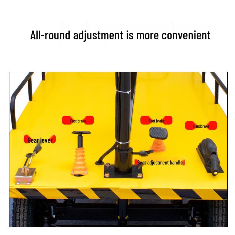 Hongda Kaisheng Electric Flatbed Cart