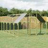 3102991 vidaXL Chicken Coop 268x500x190 Cm Impregnated Solid Pine Wood