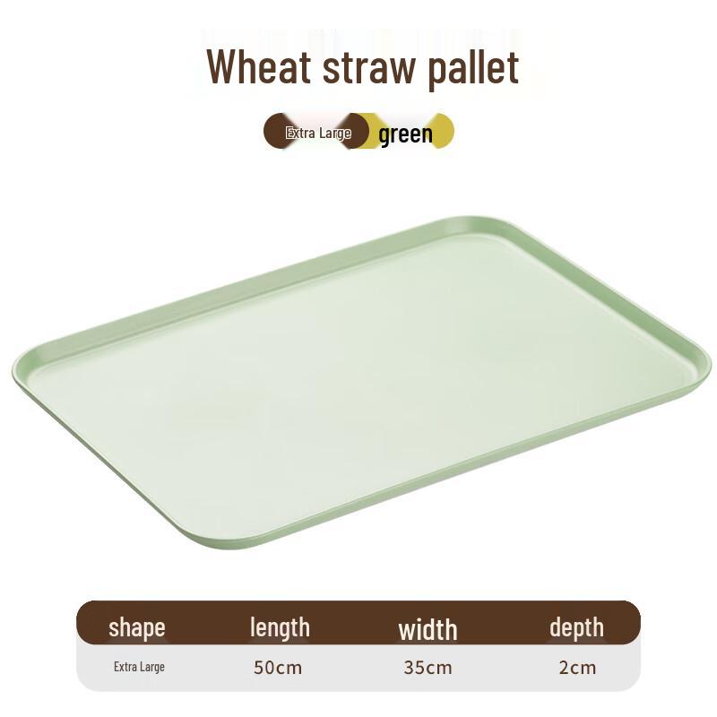Large Rectangular Plastic Serving Tray