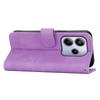 DIERFENG DF-03 For Xiaomi Redmi Note 14 4G (164.84mm) Case Lines Imprint Wallet Leather Phone Cover
