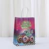 12/30pcs Monster Truck Happy Birthday Paper Tote Bags Reusable Favor Bags for Kids Party Candy Cookies Gifts Classroom Return