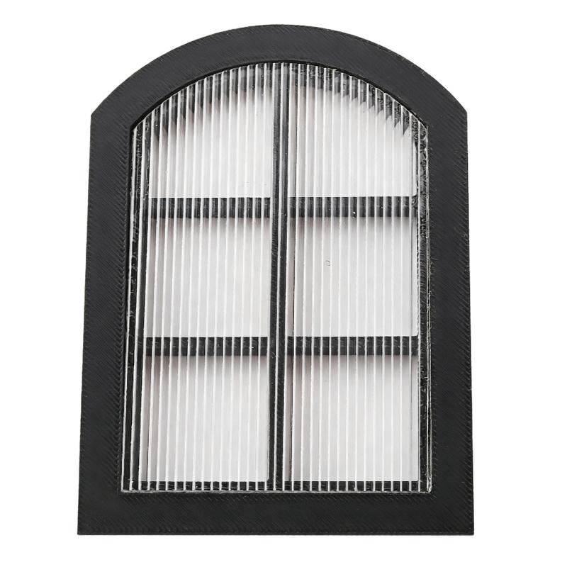 Plastic Miniature Doll House Window Frame For Creative Doll Accessories Photo Props