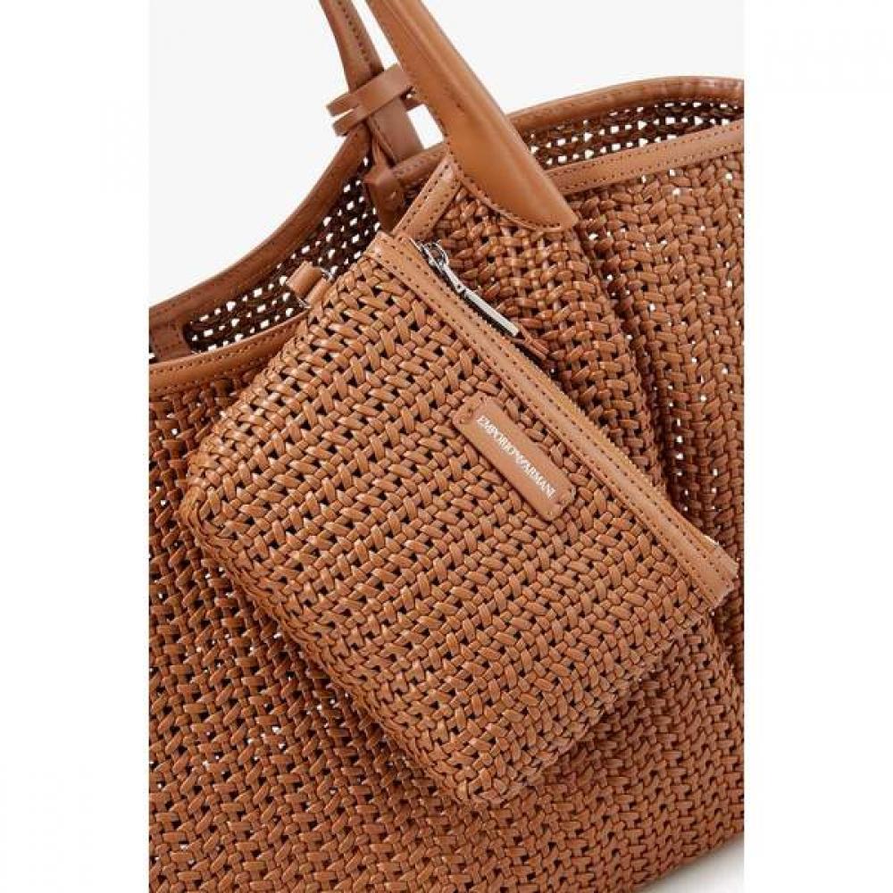 Emporio Armani Women Poly Woven Shopping Bag A525132506