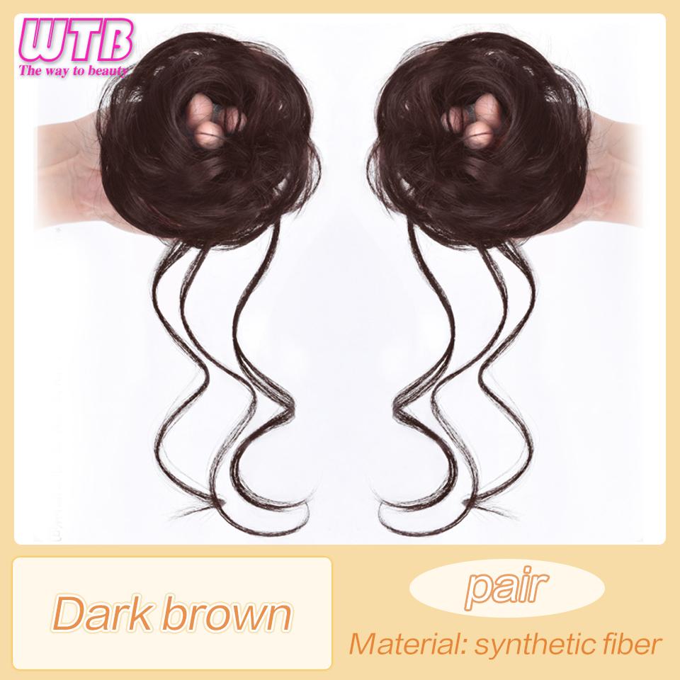 

Резинки для волос SyntheticBun, наращивание волос, вьющиеся, волнистые, беспорядочный синтетический шиньон для женщин, прическа, аксессуары для волос для женщин