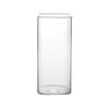 Square Glass Tumbler with Lid - Portable Latte and Milk Breakfast Cup