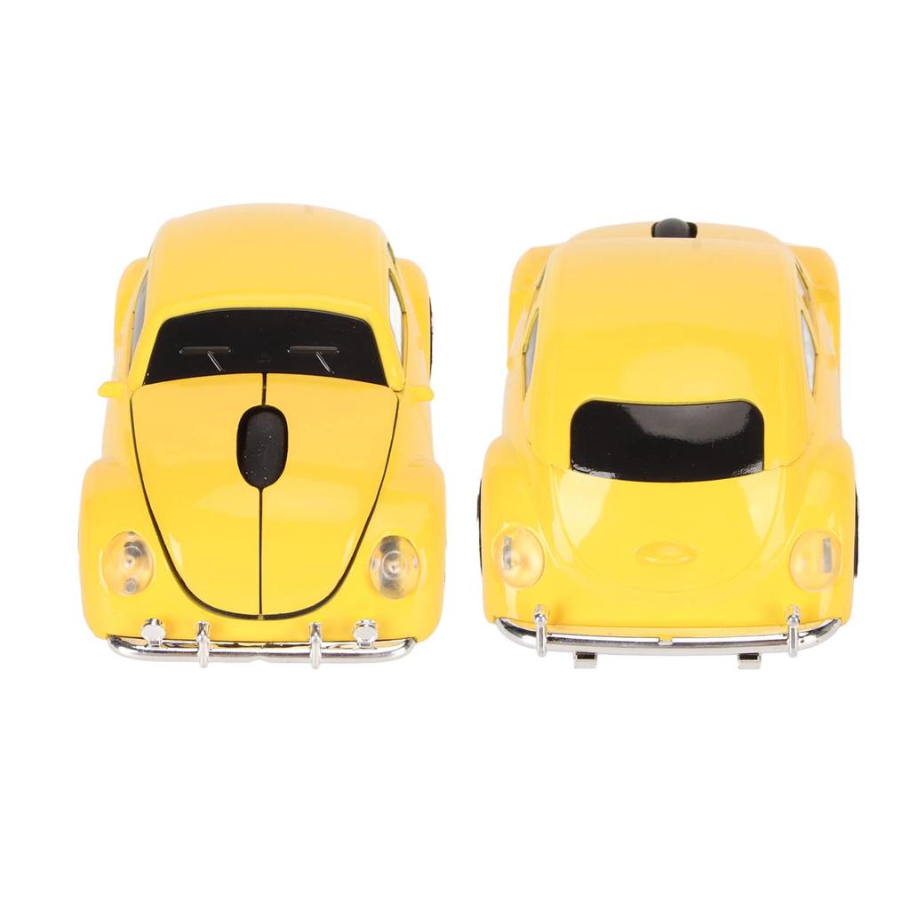 Car 1600DPI Wireless Gaming Sports Car Style Mouse with USB Auto Sleep LED Cordless Computer Mouse for Laptops and Desktops Mouse, 2.4GHz Mouse,
