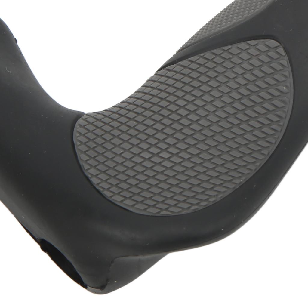 Mountain Bike Handlebar Grips Rubber Anti Slip Grips Ergonomics Shock Absorption for Road Bike