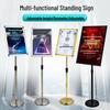 Stainless Steel Floor Stand Display Sign