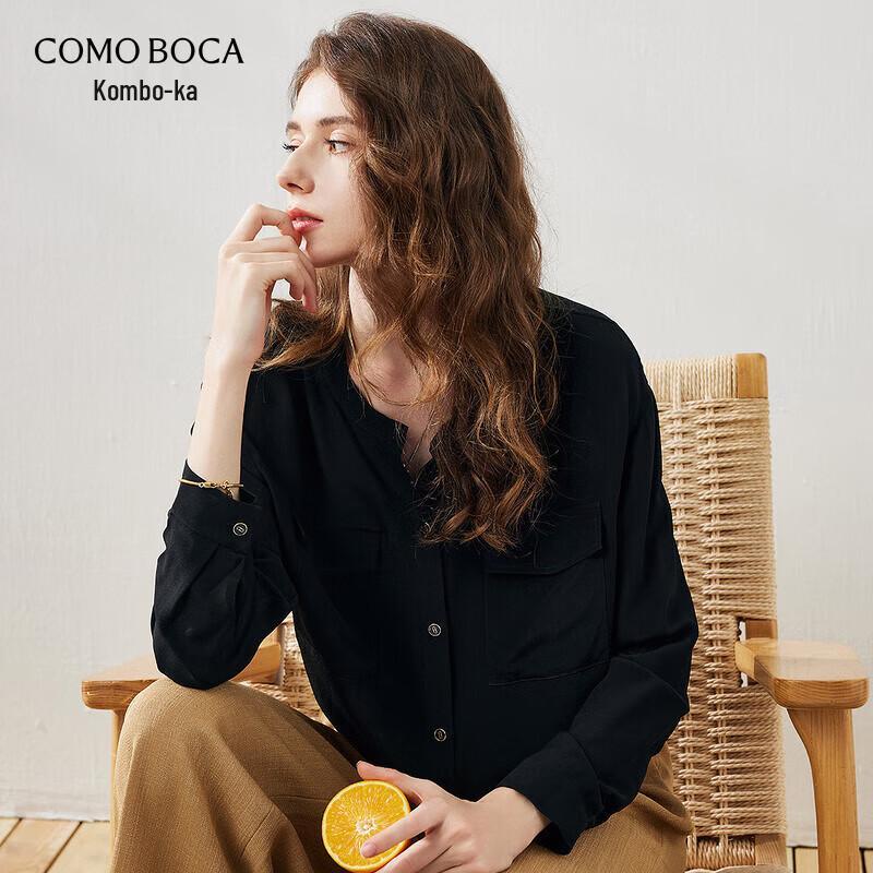 Camicia da Donna Komom Boka in Seta a Maniche Lunghe
