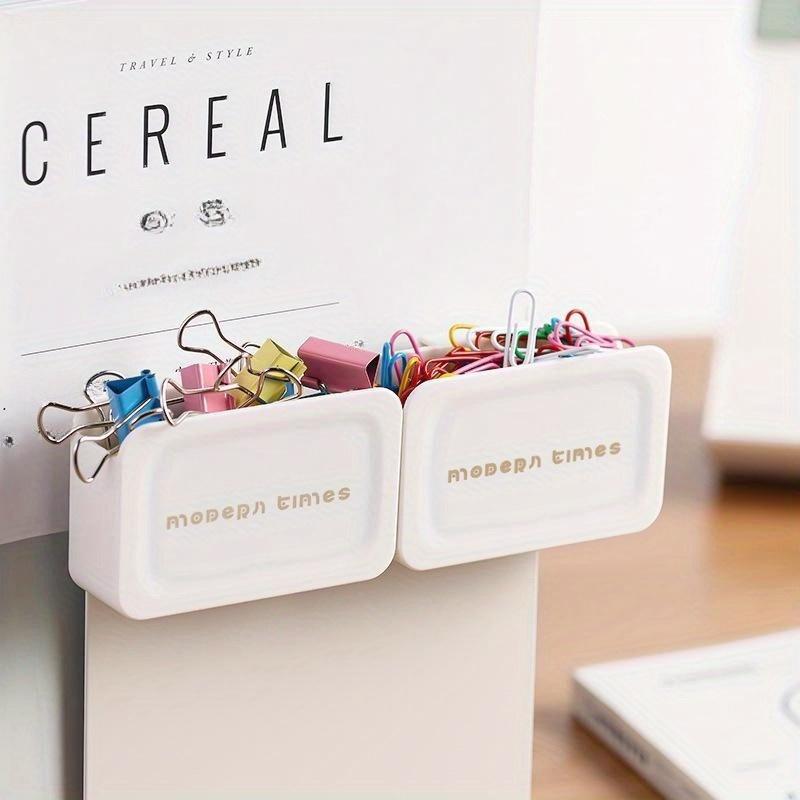 Storage Box Refrigerator Side Door Hanging Small Sauce Bag Office Supplies Stationery Removable Finishing Box Mini Mustard Bag