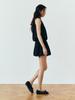 GANISONG Halter Balloon Dress_Black