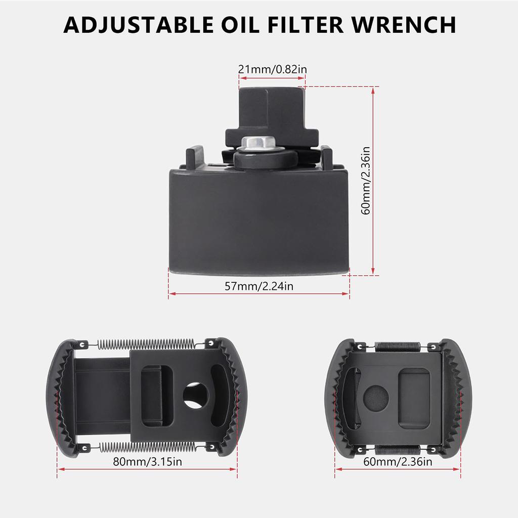 Oil Filter Removal Tool Puller Car Mechanical Workshop Exchange Supplies Special Auto Tooling Tools Disassembly Accessories