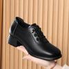 Soft Sole Mother Shoes Spring Autumn Comfortable Single Shoes Women's Leather Shoes Black Work Shoes Middle-Aged Elderly New