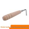 Acoustic Guitar String Tension Adjustment Tool with Metal and Solid Wood Wrench