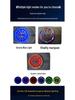 Ultra-Thin Car Subwoofer with Lights: Active Seat Cannon Speaker Modification