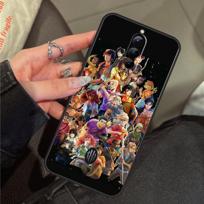 P-Percy Jackson Cartoon Case For ZTE Nubia RedMagic 11 Pro Plus 10 9 8 8S 9S 10S Pro 5G 5S 6 7 6S 7S Pro 11 Air Cover