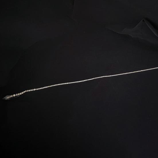Braided Head Chain Snake Shape Long Tassel Rhinestone Punk Shining Hair Ornament Hair Decor Hair Daily Styling Tool