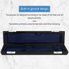 Simple 16 Hole Flute Case Black Oxford Cloth Flute Carrying Bag Easy To Carry