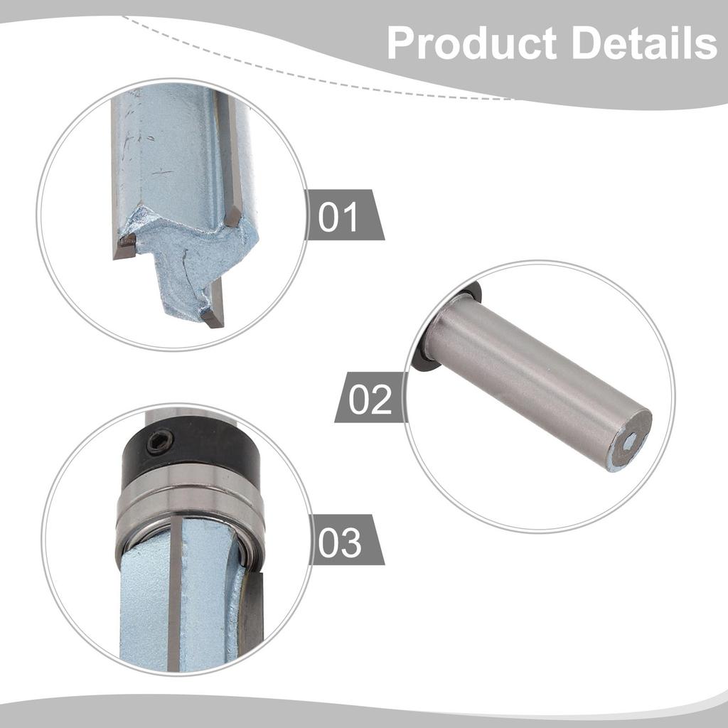 Anti Kickback Design Carbide Alloy Router Router Bit Wood Cutting Bit