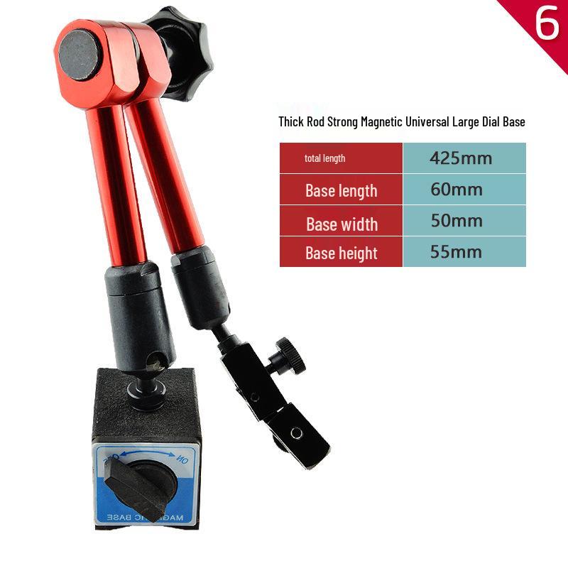 Magnetische Universalmessuhr mit Kompaktfuß