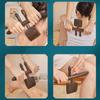 Cloud Craftsman Shengyang Shovel Open Back Tool Scraping Massage Guasha Rolling Stick Hand-Held Special Wenge Wood Massage Tools