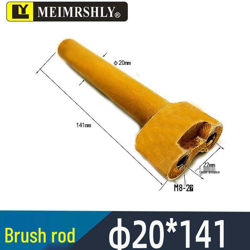 YZR Motor Carbon Brush J201/J204 with Semi-Copper/Low-Copper JZR2 Brush 81012.520253240
