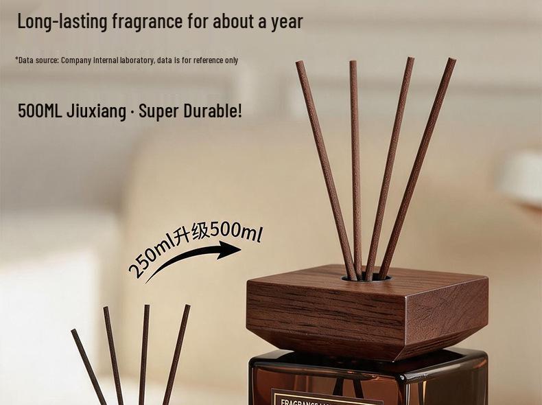 500ML Zen Tea Aroma Diffuser: Long-Lasting, All-Season Flameless Fragrance for Home & Hotel