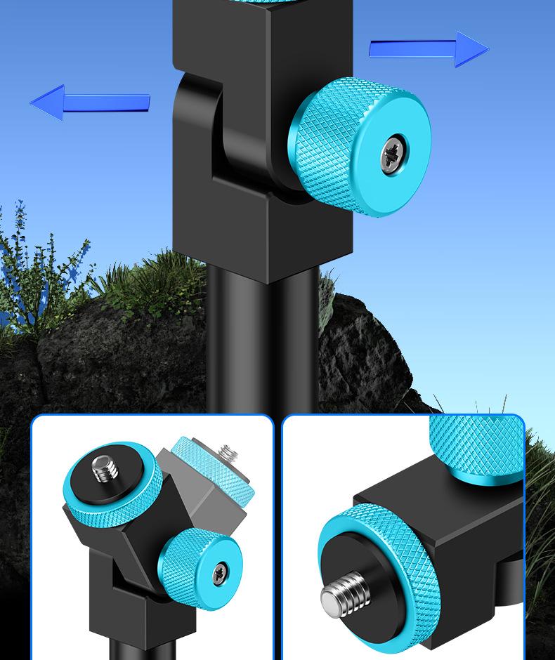 Multi-Functional Night Fishing and Broadcast Light Stand