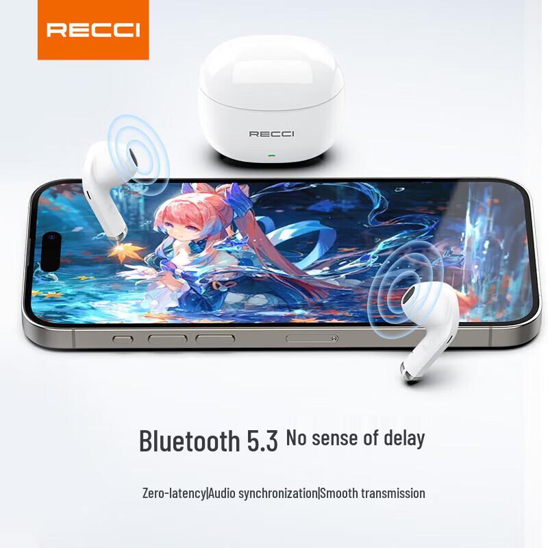 Recci REP-W81 Semi-In-Ear Bluetooth Wireless Earphones