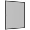 Exclusive House - Anthracite Window Mosquito Net 80x100 Cm