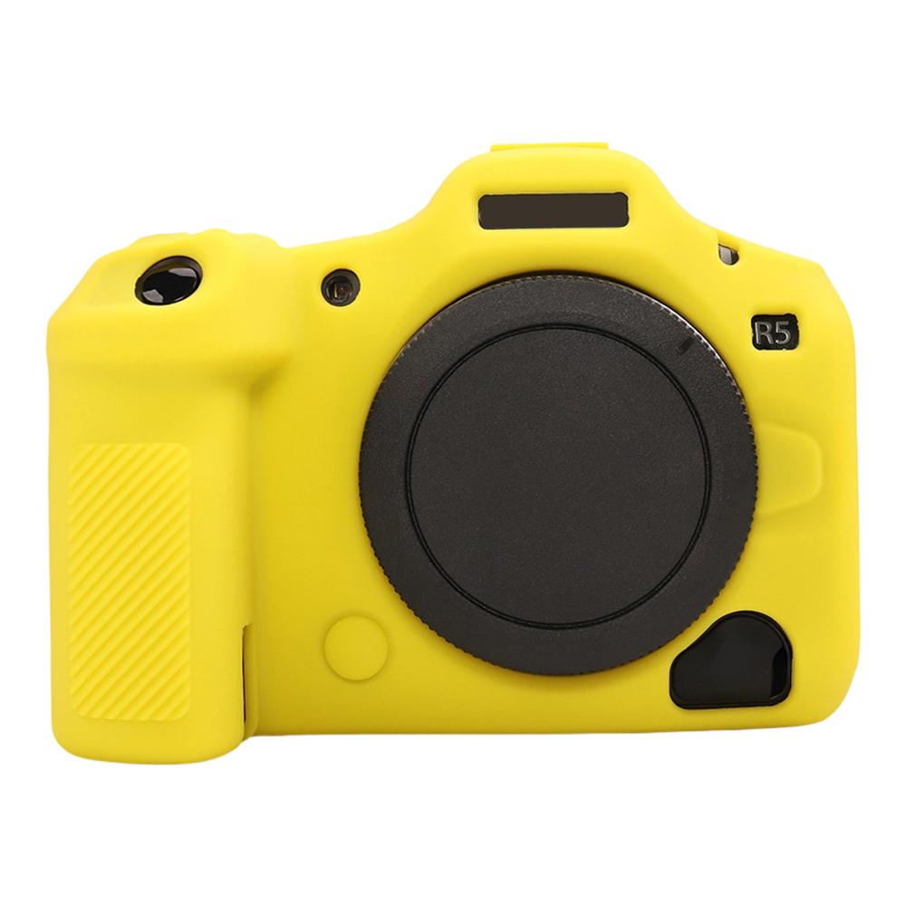 For Canon EOS R5 Mark II Glossy Camera Case Anti-Scratch Silicone Protective Cover
