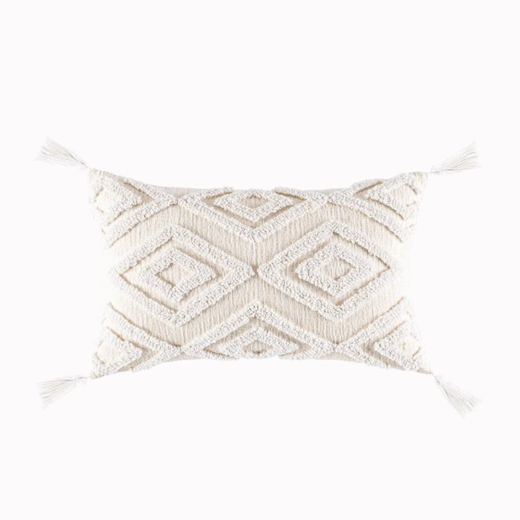 Nordic Ins Bohemian Style Tufted Retro Moroccan Ethnic Style Tassel Cushion Sofa Pillow Living Room Pillow