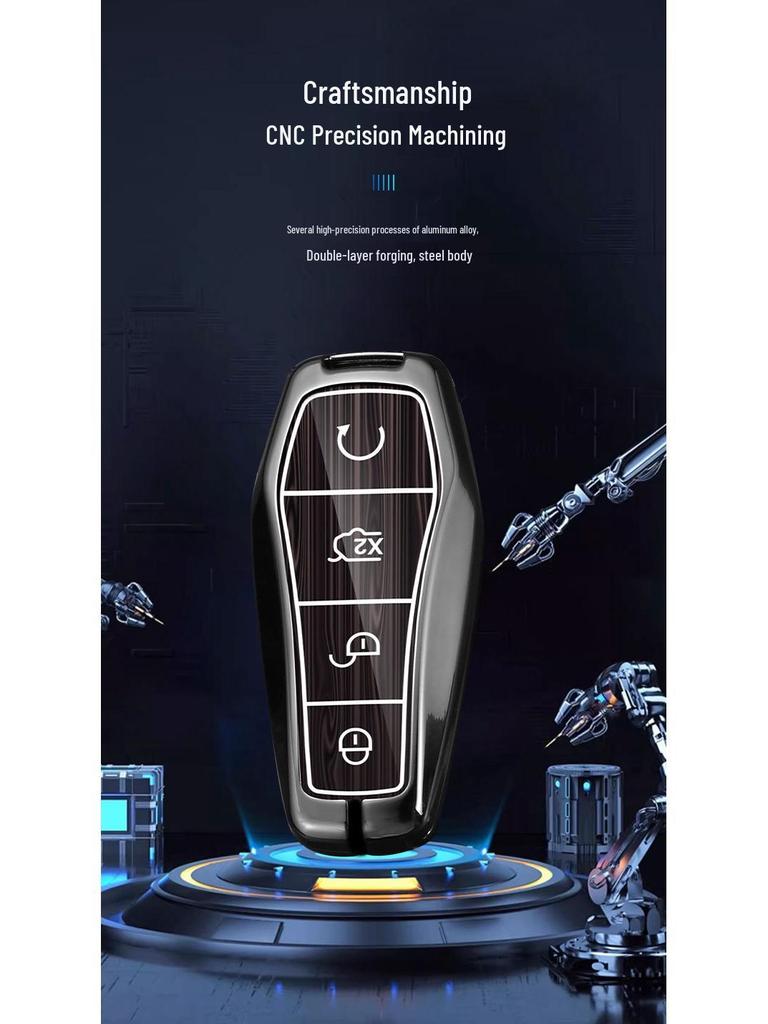 BYD Key Cover for Song Qin Yuan PLUS, Dmi, Han EV, Tang Pro, Seagull, E2, Destroyer 05