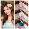 Korean Style Butterfly Orchid Hairpin Hair Rope Fresh Barrettes Flower Duckbill Clip  Wedding